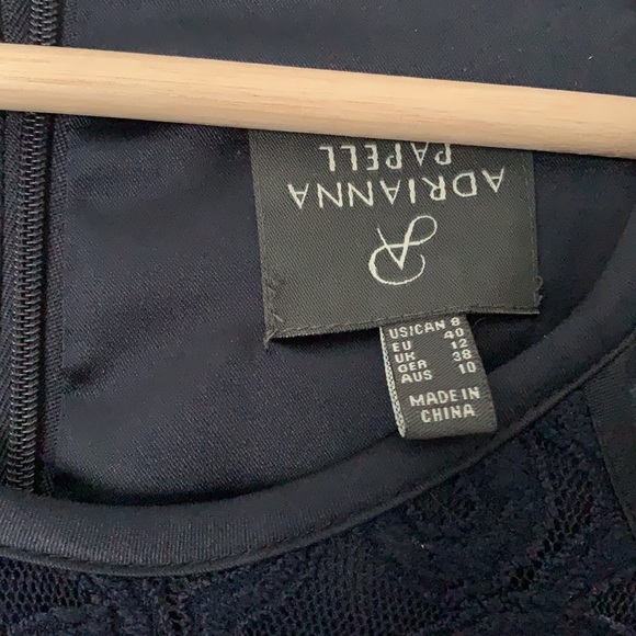 Navy Lace Dress - Picture 5 of 5